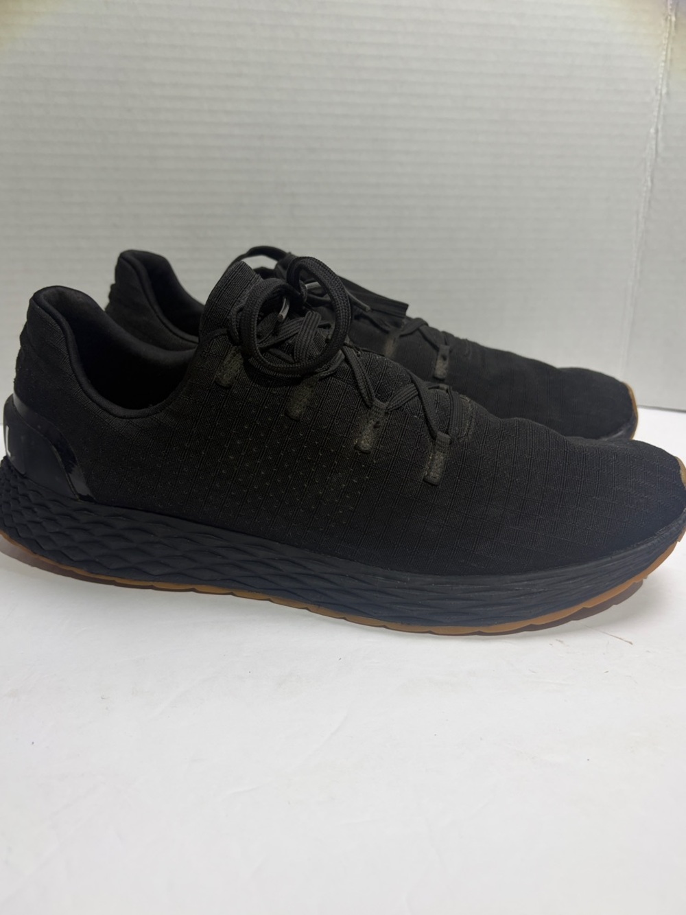 NOBULL Ripstop Runner Men’s 11.5 Black Gum Sole Running Sneakers